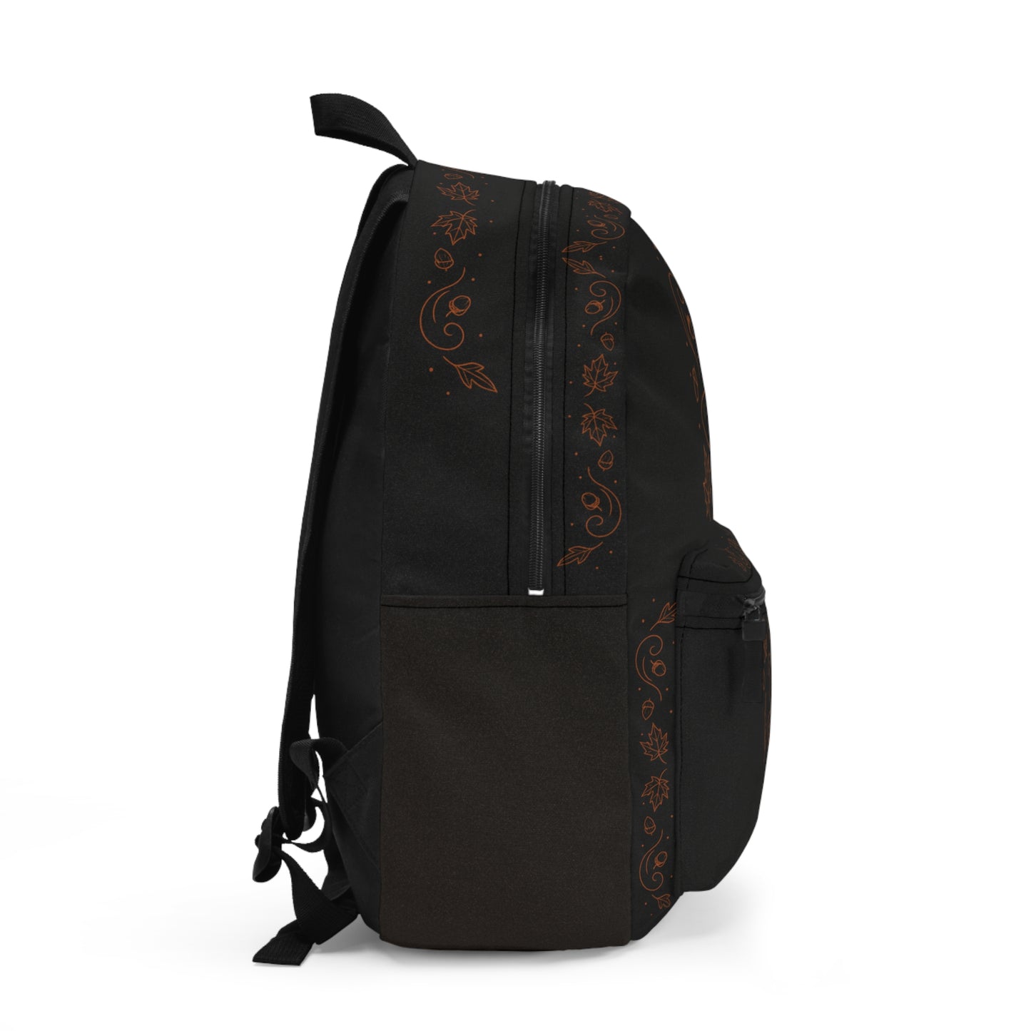 Witchy Autumn Backpack β Premium Black & Orange Fall Witch Hat and Cauldron Design