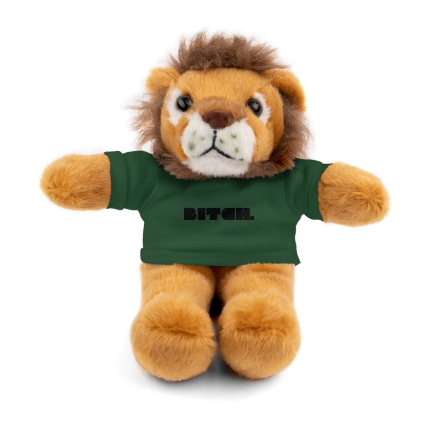 8" Funny Stuffed Animal Gift for Adults, Cute Plush Toy, Humor Bear, Sarcastic Gifts, Quirky Decor, Comfort Toy with Quote