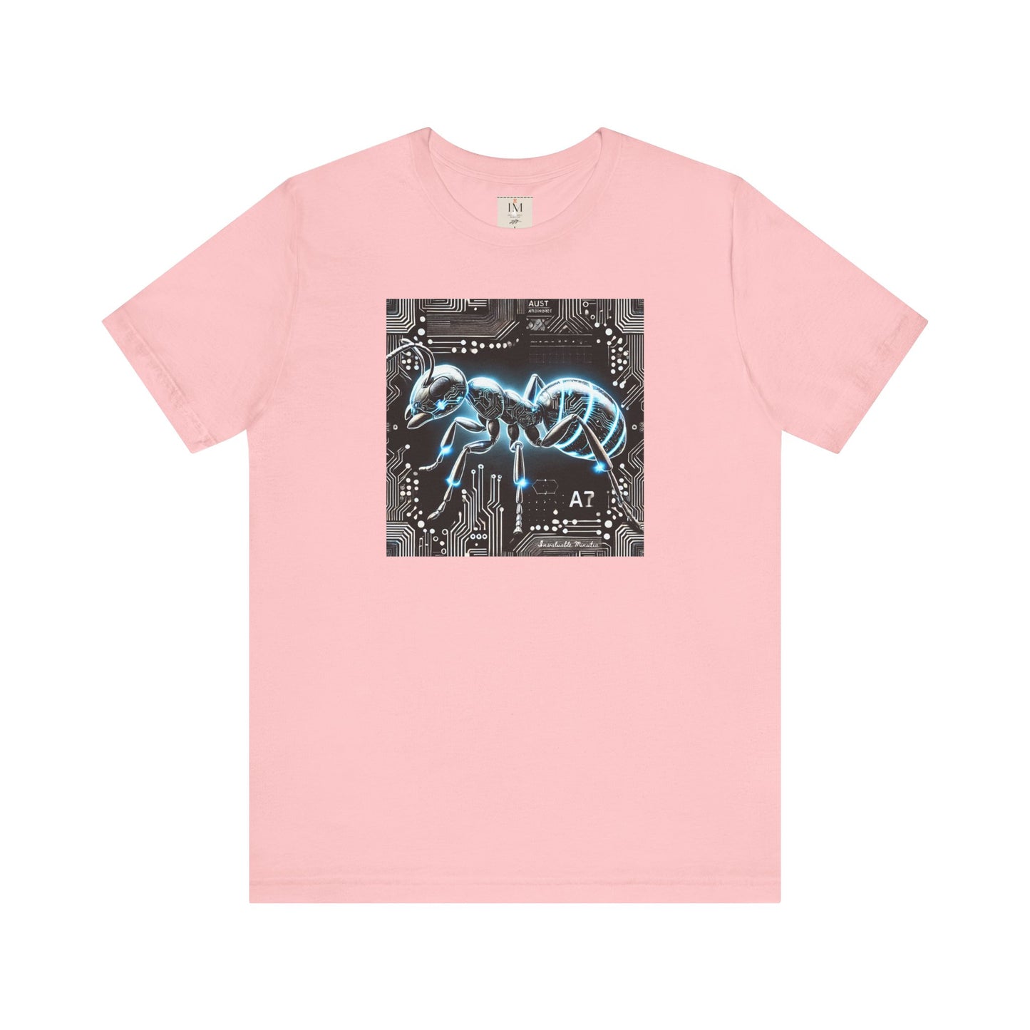 Futuristic Tech Ant Graphic Tee - Unisex Short Sleeve Jersey Shirt Techcore Tee
