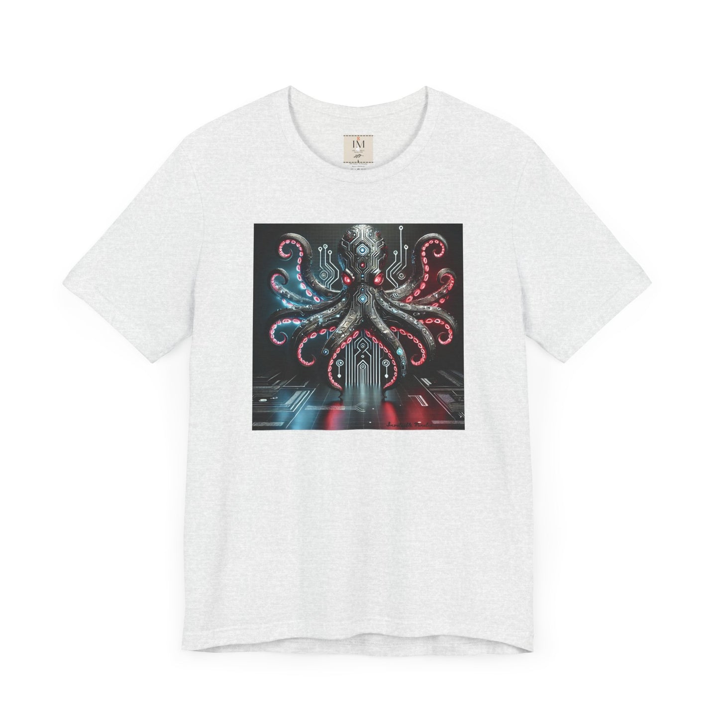Octopus Sci-Fi Unisex Jersey Short Sleeve Tee - Perfect for Ocean Lovers & Sci-Fi Fans