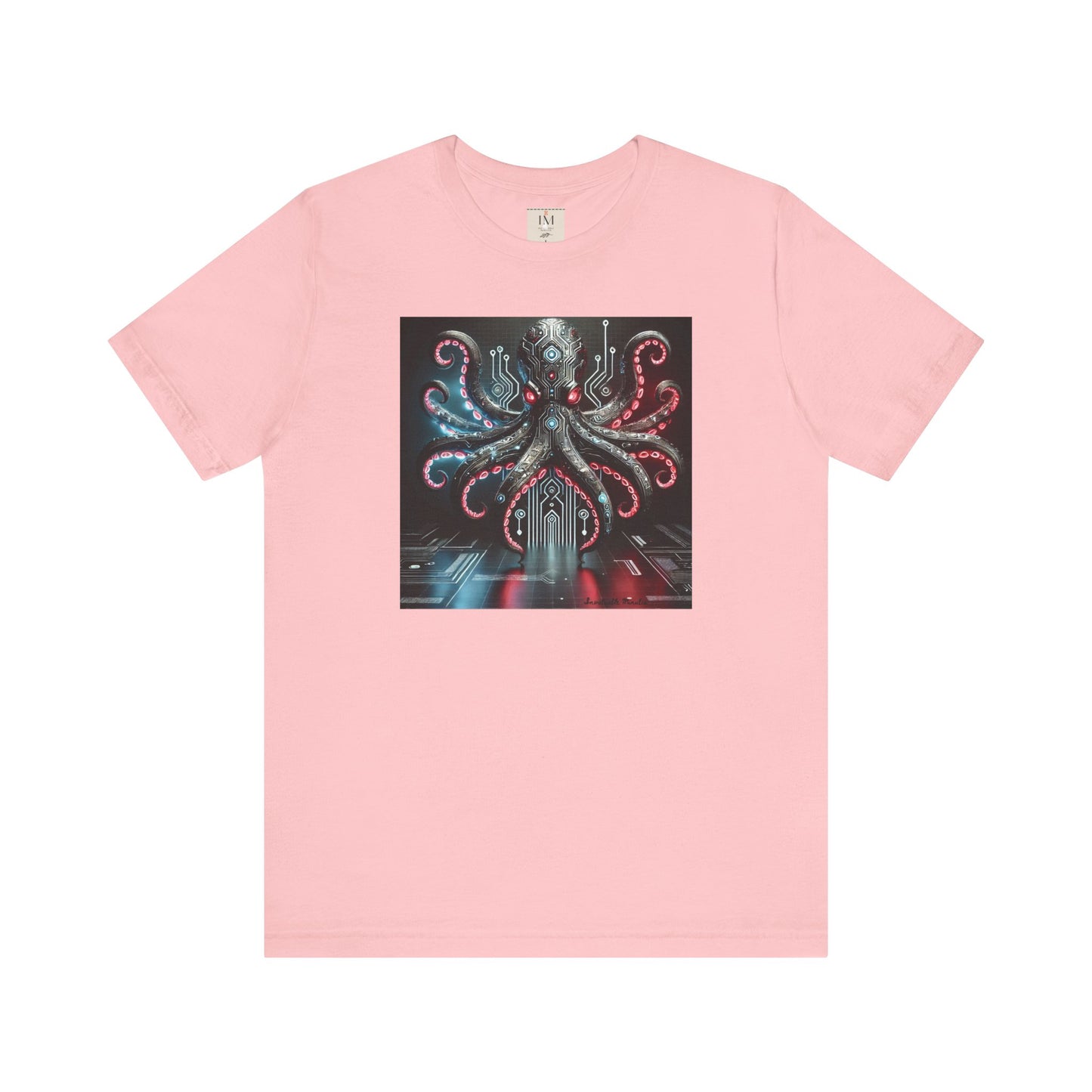 Octopus Sci-Fi Unisex Jersey Short Sleeve Tee - Perfect for Ocean Lovers & Sci-Fi Fans