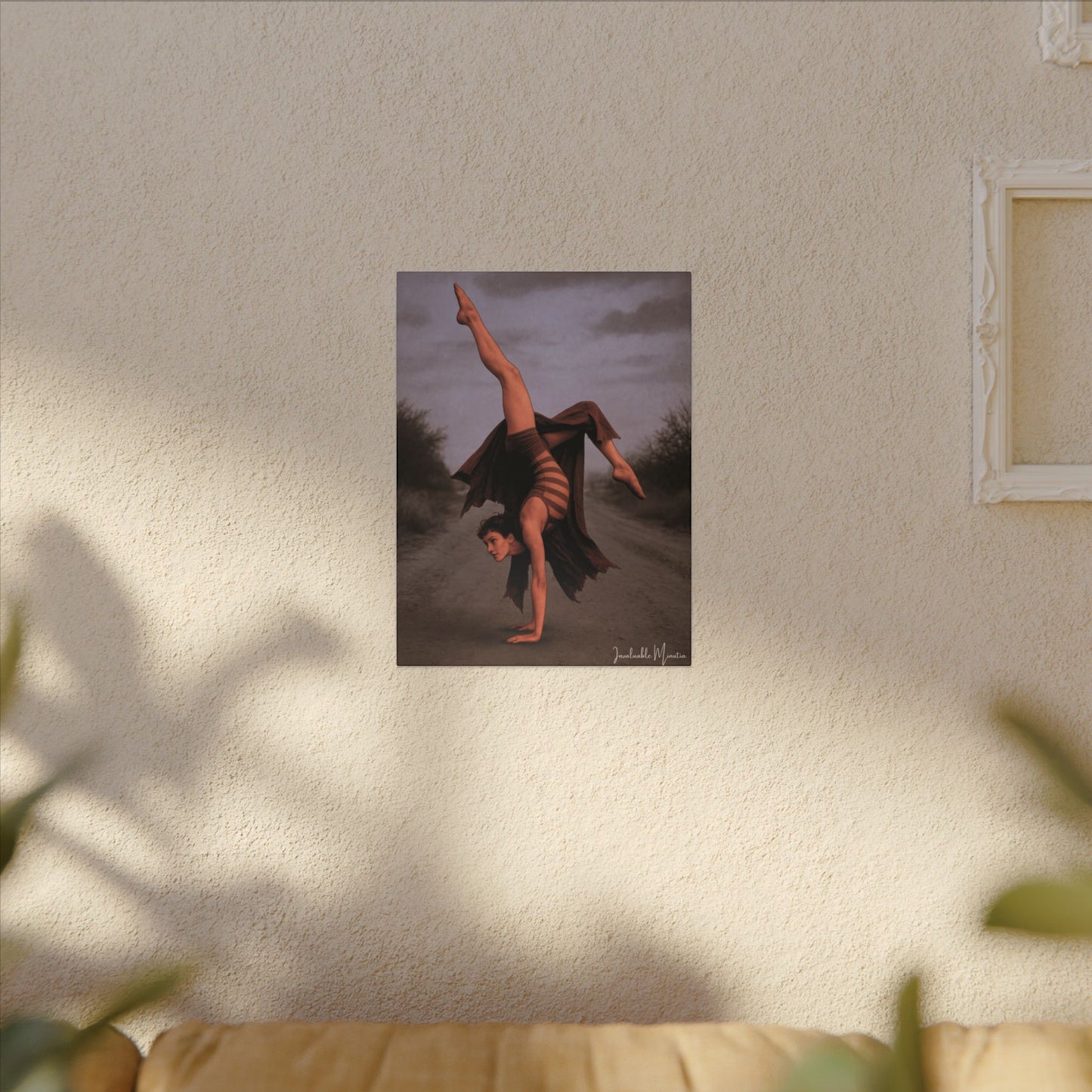The Acrobat – Matte Canvas Print (Gallery-Wrapped) 0.75" – Vintage Circus-Inspired Canvas Wall Art