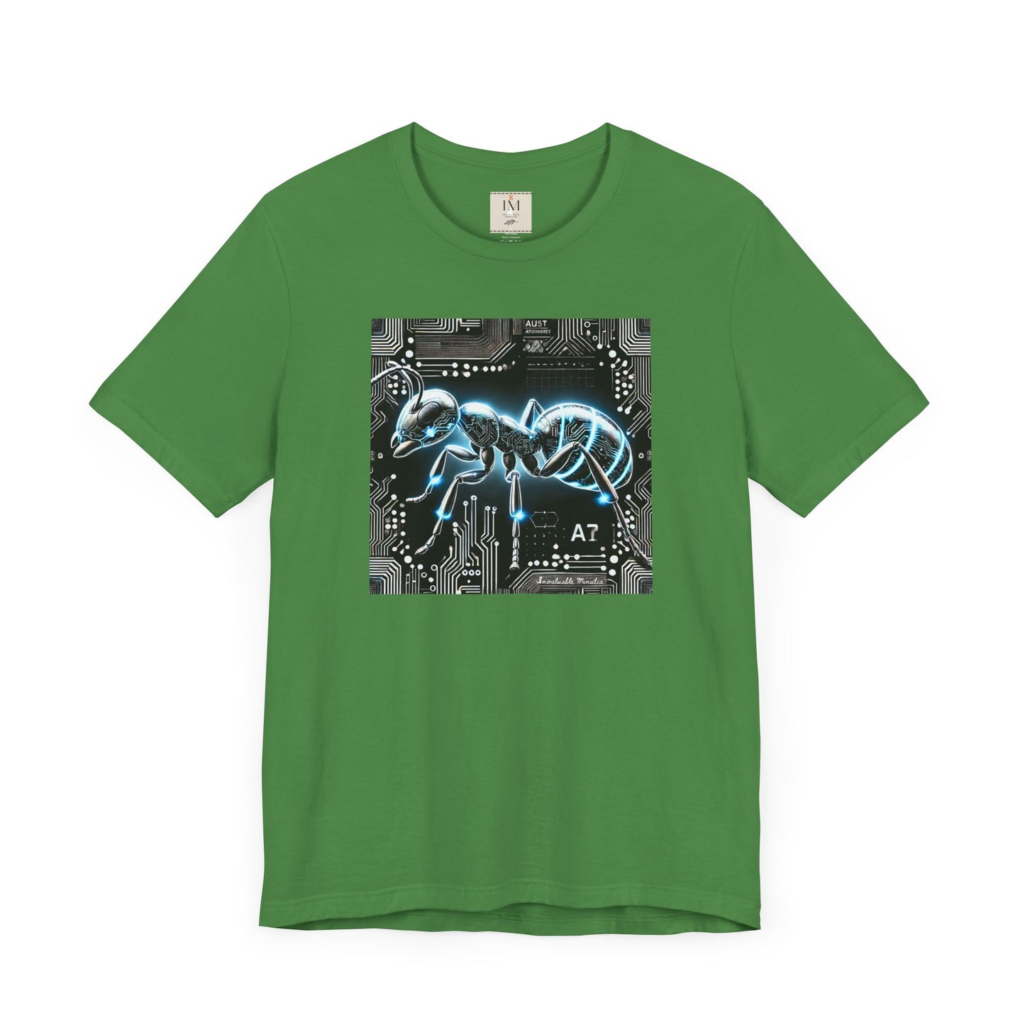 Futuristic Tech Ant Graphic Tee - Unisex Short Sleeve Jersey Shirt Techcore Tee