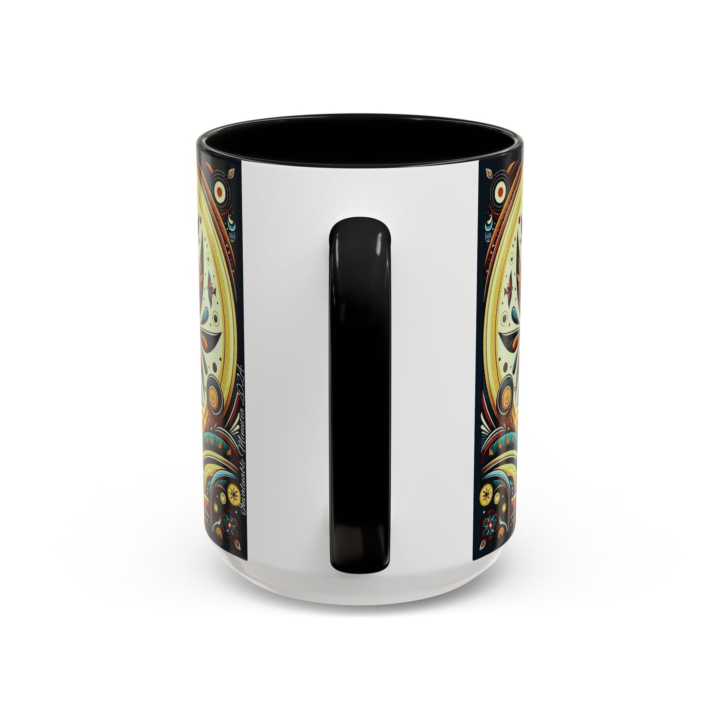 βοΈ Accent Coffee Mug (11, 15oz) β Beautiful Boho Style Graphic πΏ
