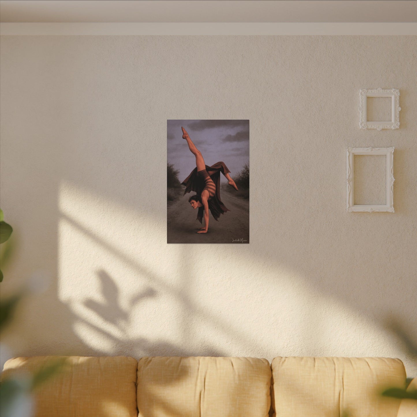 The Acrobat – Matte Canvas Print (Gallery-Wrapped) 0.75" – Vintage Circus-Inspired Canvas Wall Art