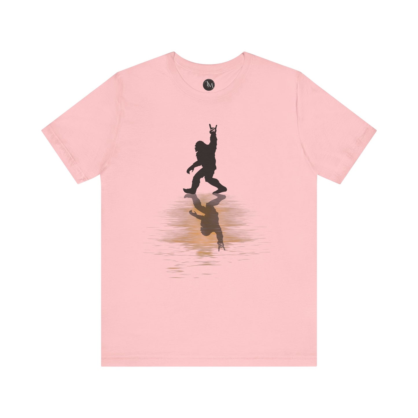 Rocking Bigfoot Unisex Bella+Canvas Jersey Tee - Fun Graphic Shirt for Nature & Cryptid Lovers