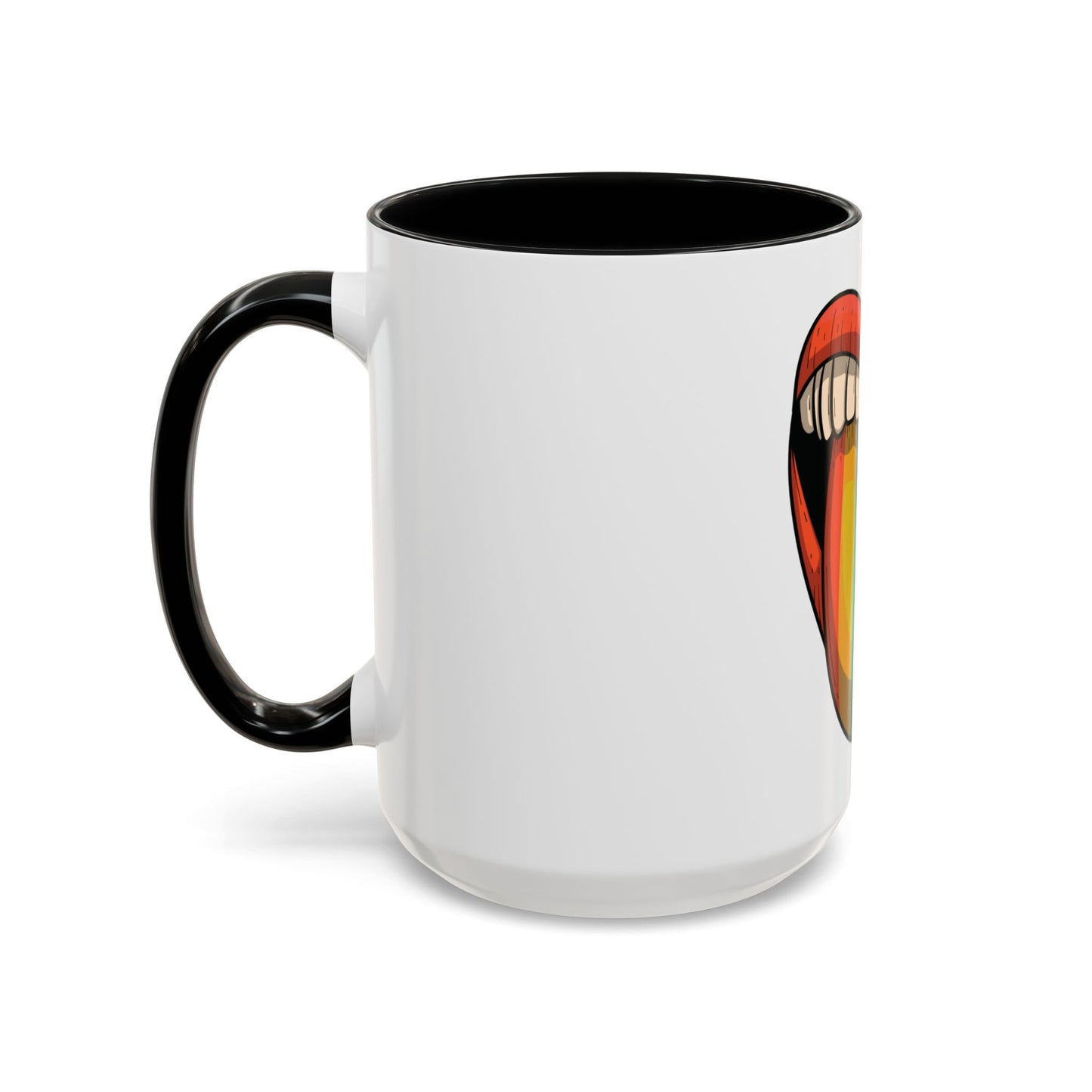 π₯π Pride Tongue Ceramic Mug β Rainbow Tongue Vibes πβ¨
