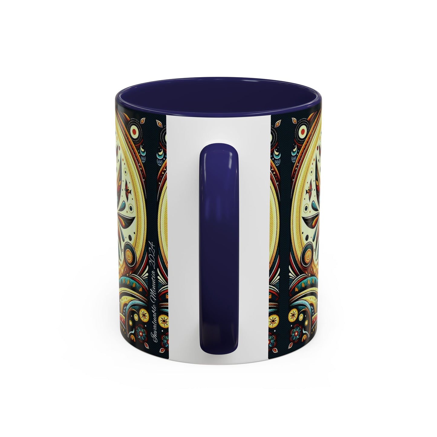 βοΈ Accent Coffee Mug (11, 15oz) β Beautiful Boho Style Graphic πΏ