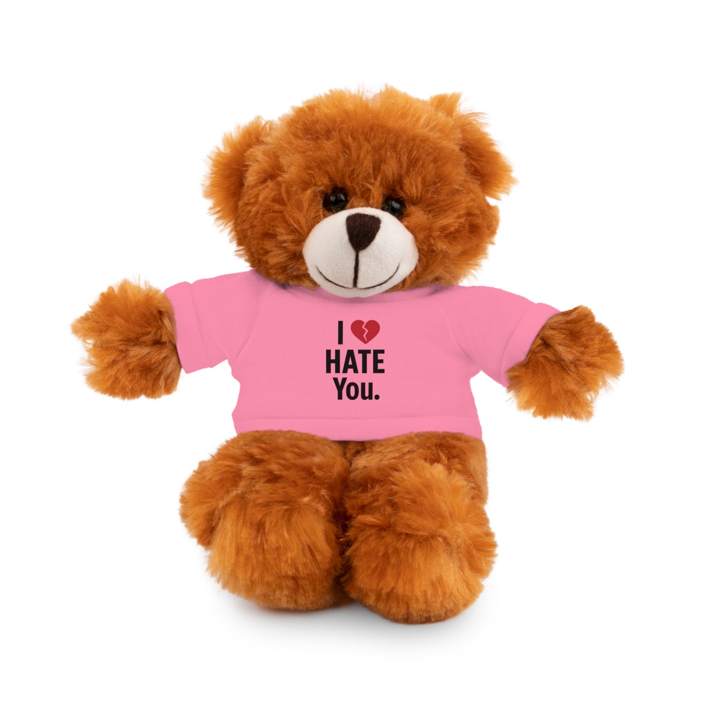 8" Stuffed Animal Gift for Adults, Cute Plush Toy, Humor Bear, Sarcastic Gifts, Quirky Decor, Comfort Toy with Quote