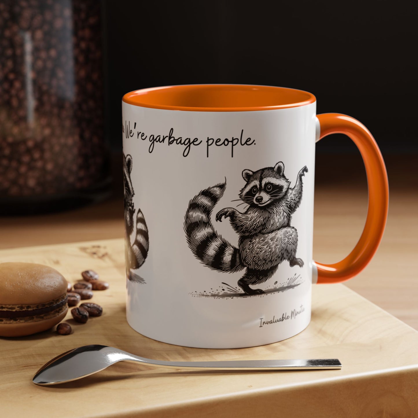 “We’re not trash people. We’re garbage people.” Ceramic Mug (Multiple Colors) 11oz/15oz