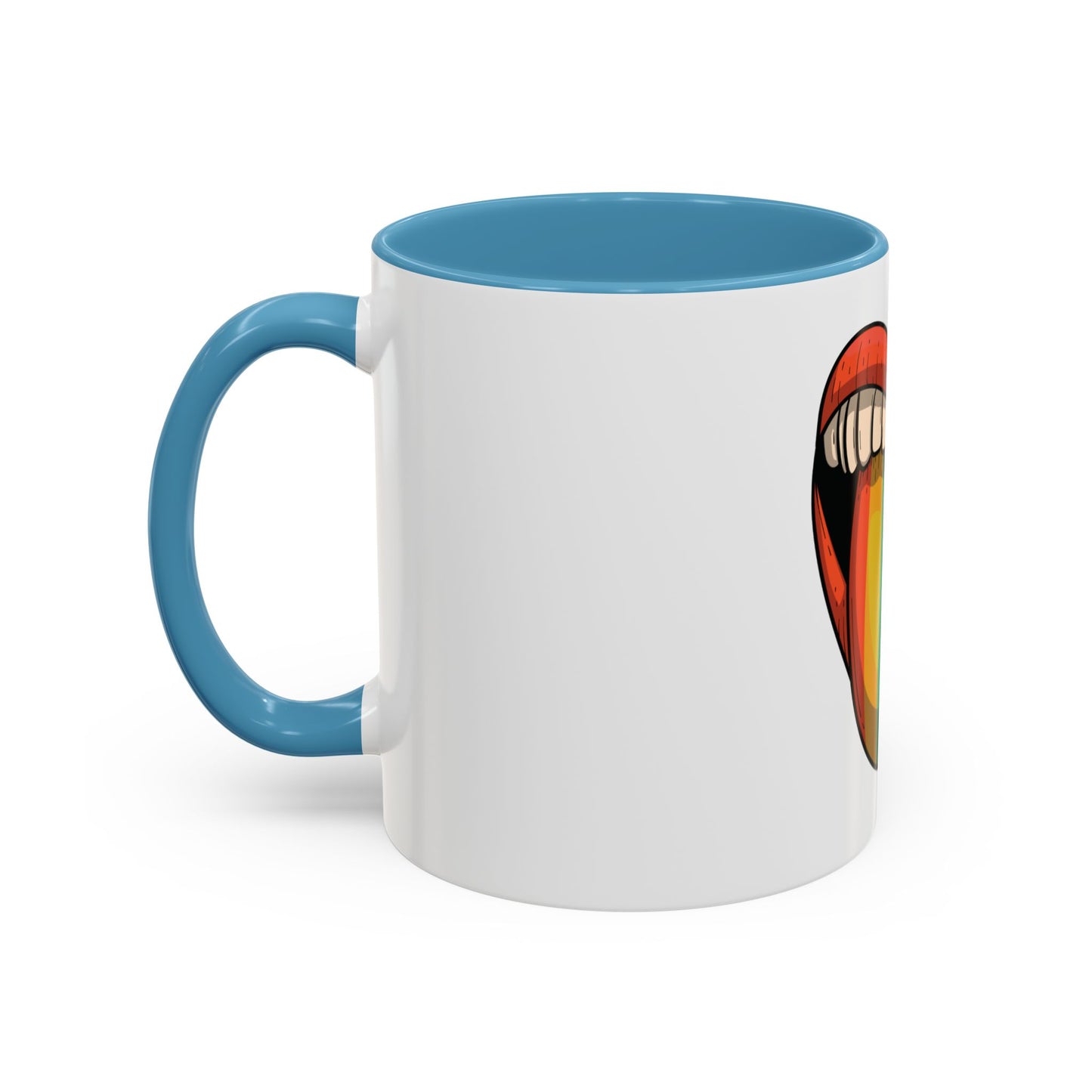 π₯π Pride Tongue Ceramic Mug β Rainbow Tongue Vibes πβ¨