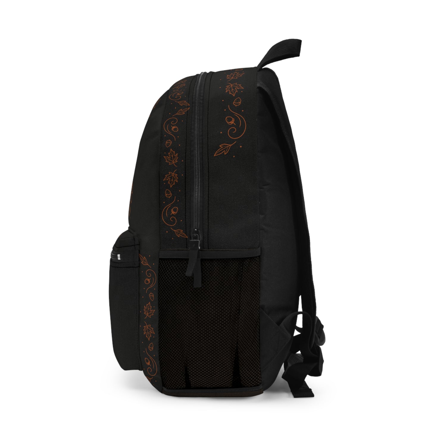 Witchy Autumn Backpack β Premium Black & Orange Fall Witch Hat and Cauldron Design