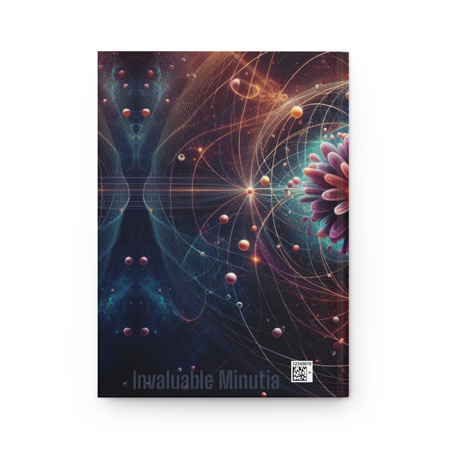 Quantum Bloom "The God Particle" — Premium Matte Hardcover Journal (5.75" x 8")