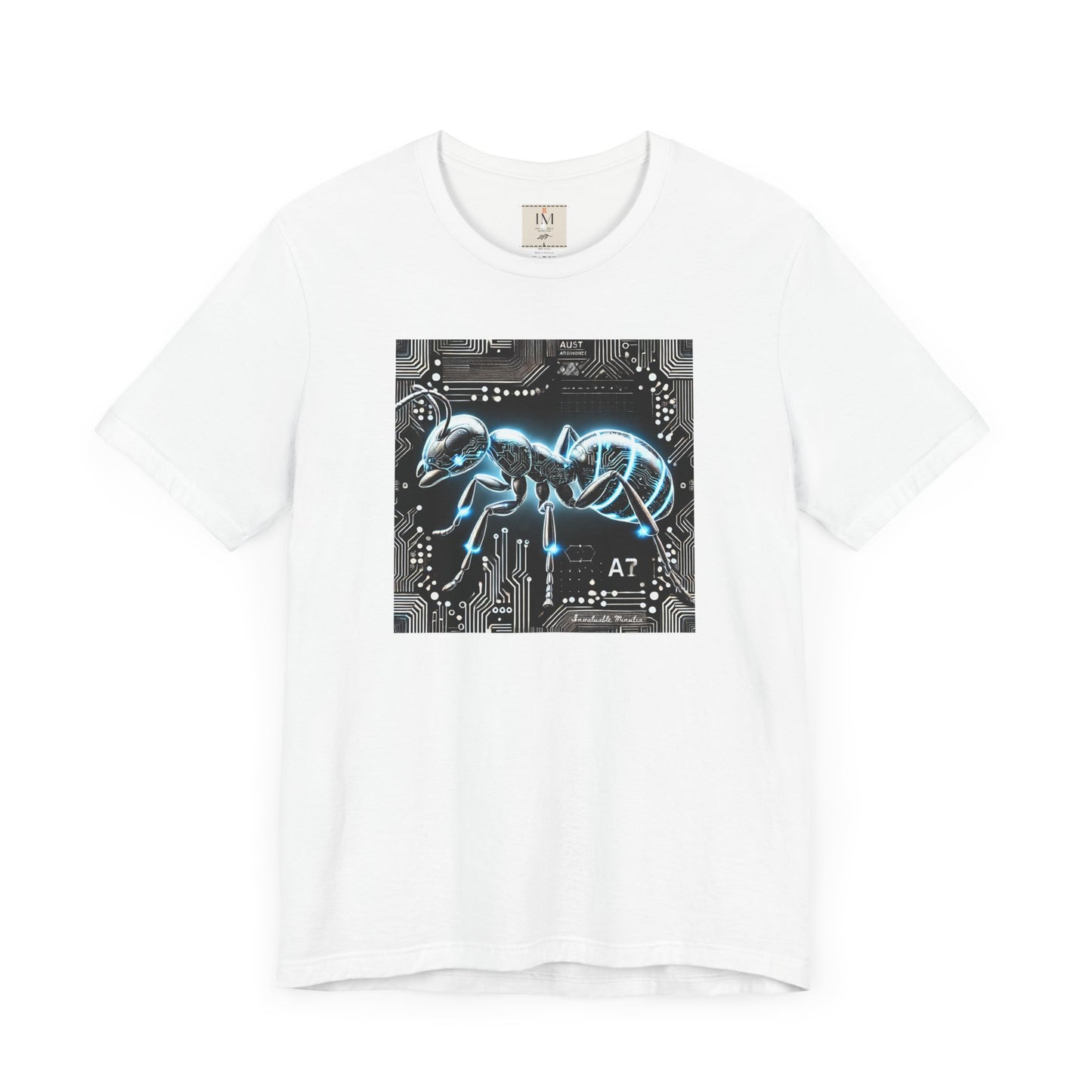 Futuristic Tech Ant Graphic Tee - Unisex Short Sleeve Jersey Shirt Techcore Tee