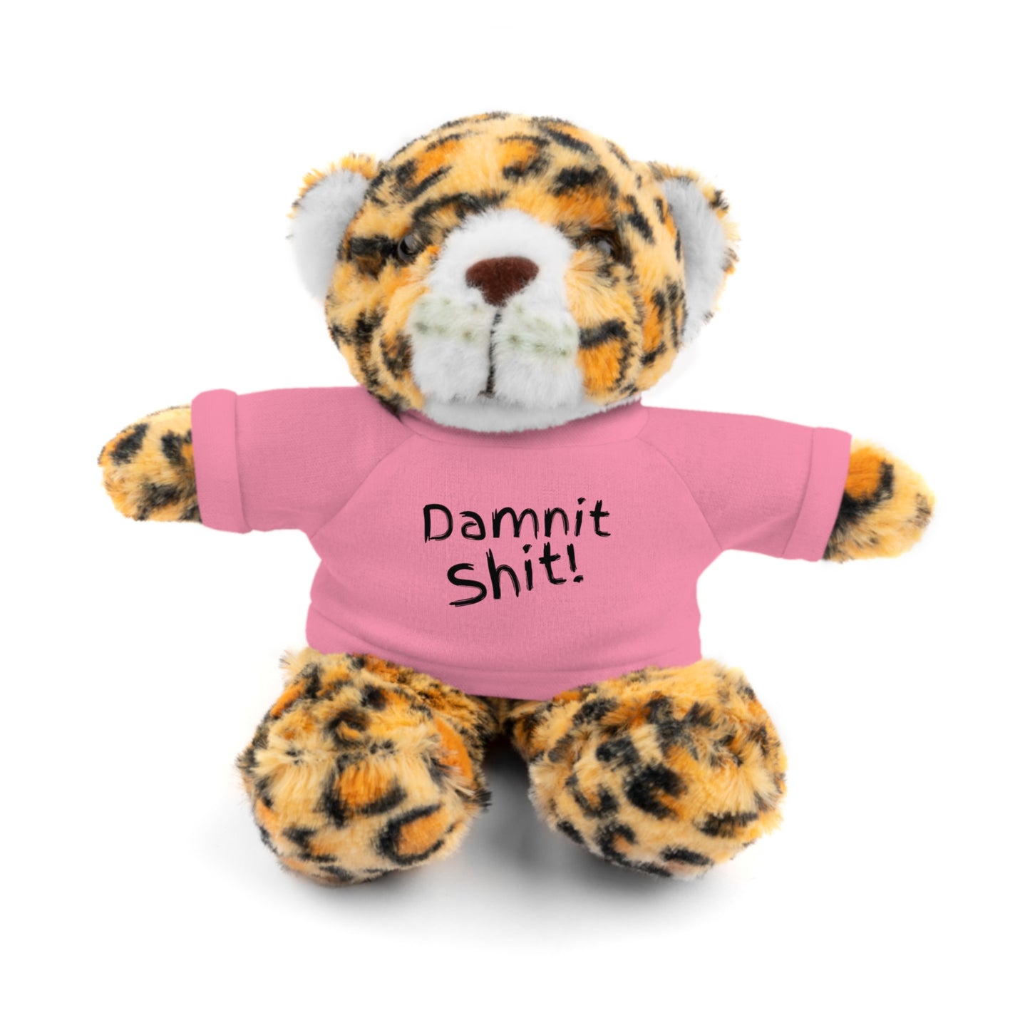 8" Funny Stuffed Animal Gift for Adults, Cute Plush Toy, Humor Bear, Sarcastic Gifts, Quirky Decor, Comfort Toy with Quote