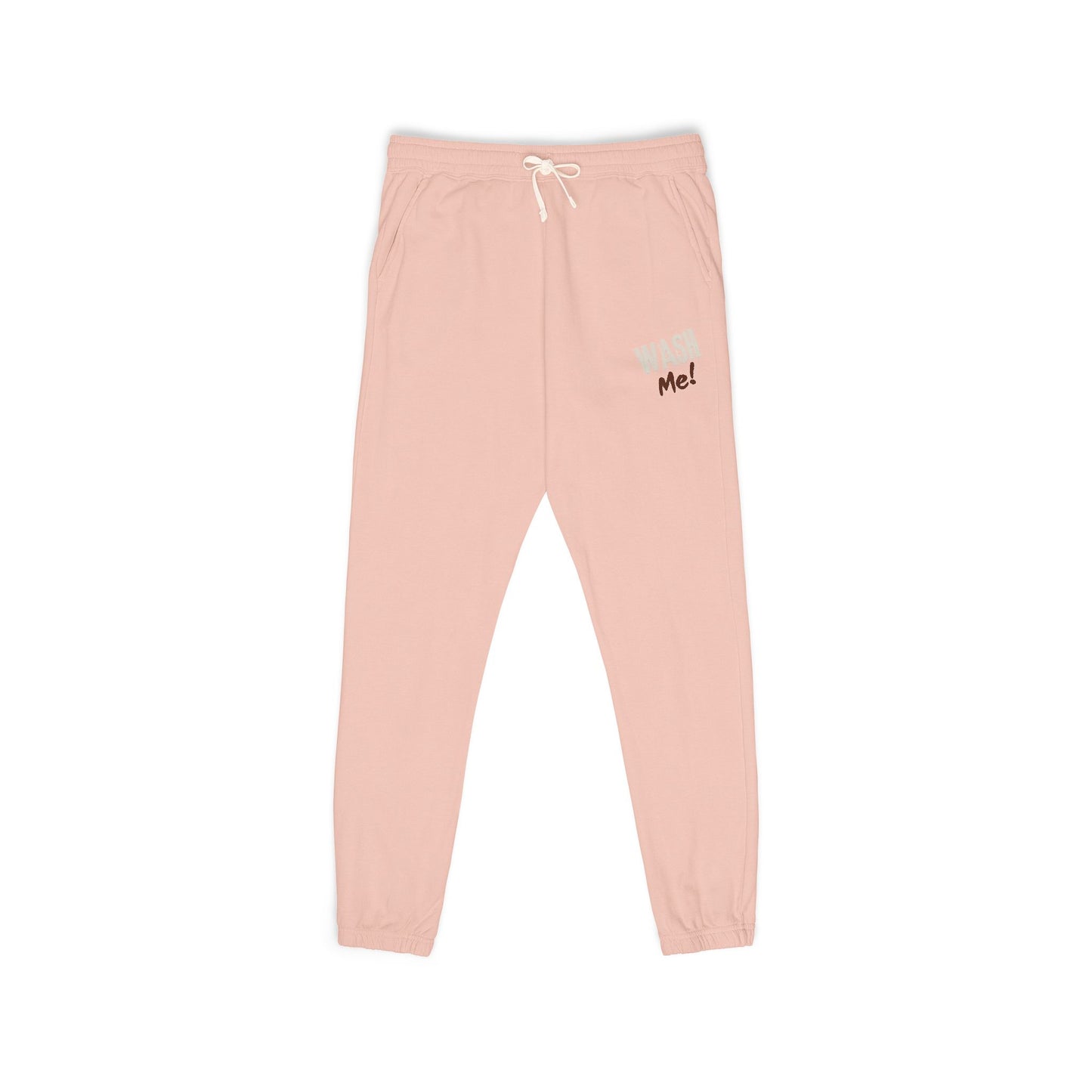 Wash Me! Funny Graphic — Unisex Garment-Dyed Fleece Sweatpants (Comfort Colors® 1469) | Invaluable Minutia