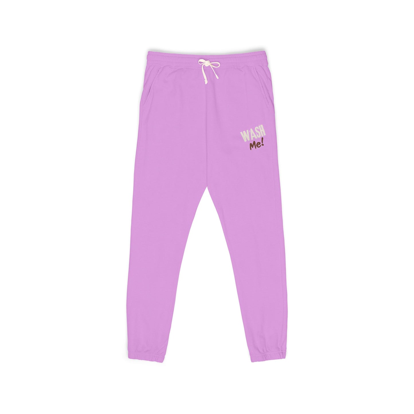 Wash Me! Funny Graphic — Unisex Garment-Dyed Fleece Sweatpants (Comfort Colors® 1469) | Invaluable Minutia