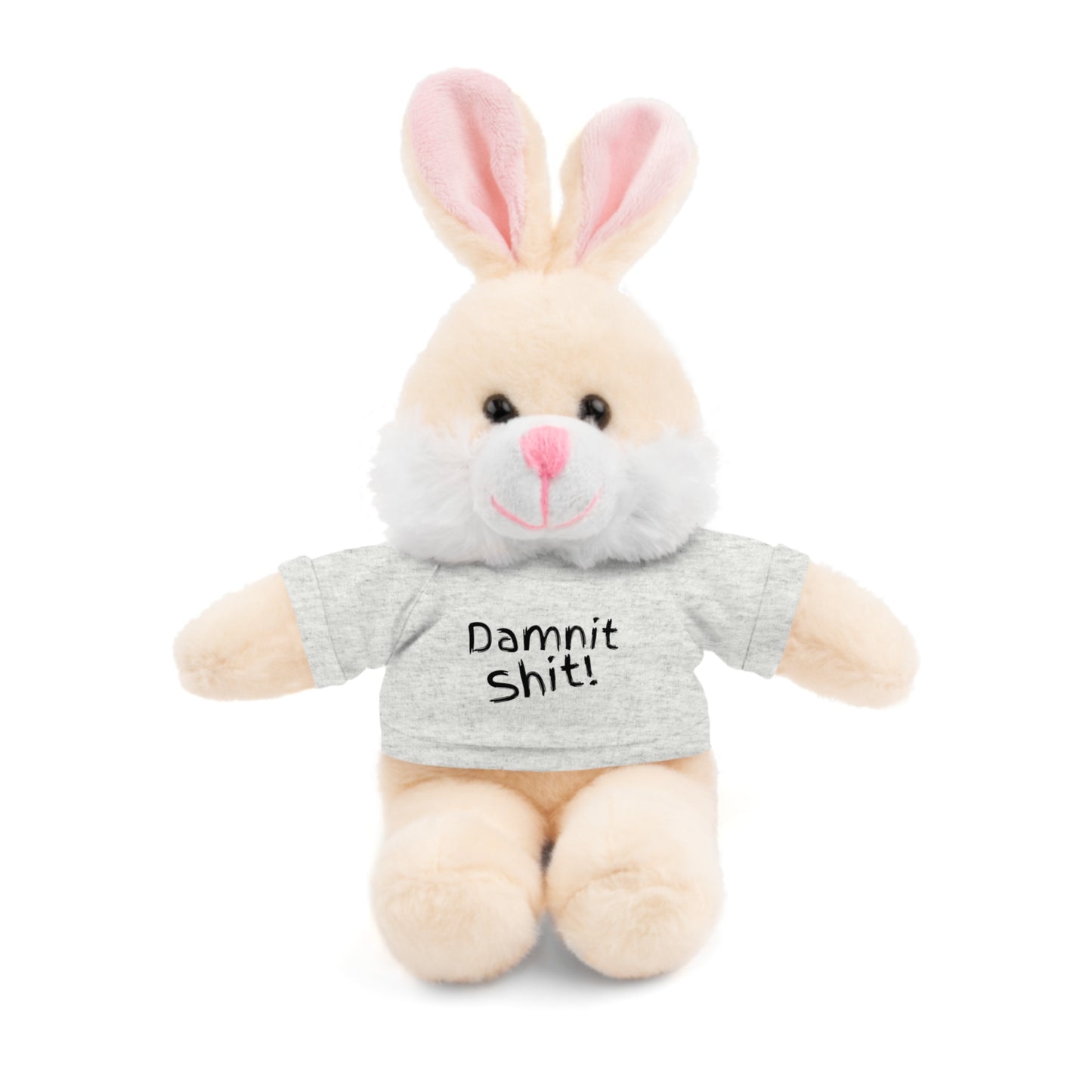 8" Funny Stuffed Animal Gift for Adults, Cute Plush Toy, Humor Bear, Sarcastic Gifts, Quirky Decor, Comfort Toy with Quote