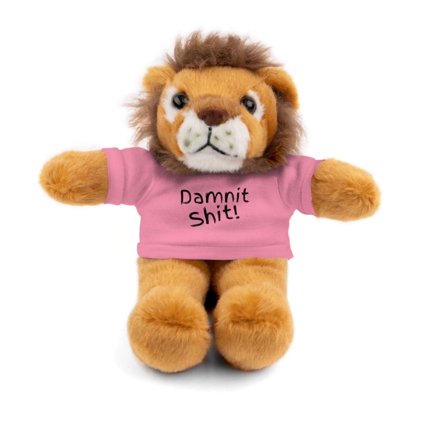 8" Funny Stuffed Animal Gift for Adults, Cute Plush Toy, Humor Bear, Sarcastic Gifts, Quirky Decor, Comfort Toy with Quote