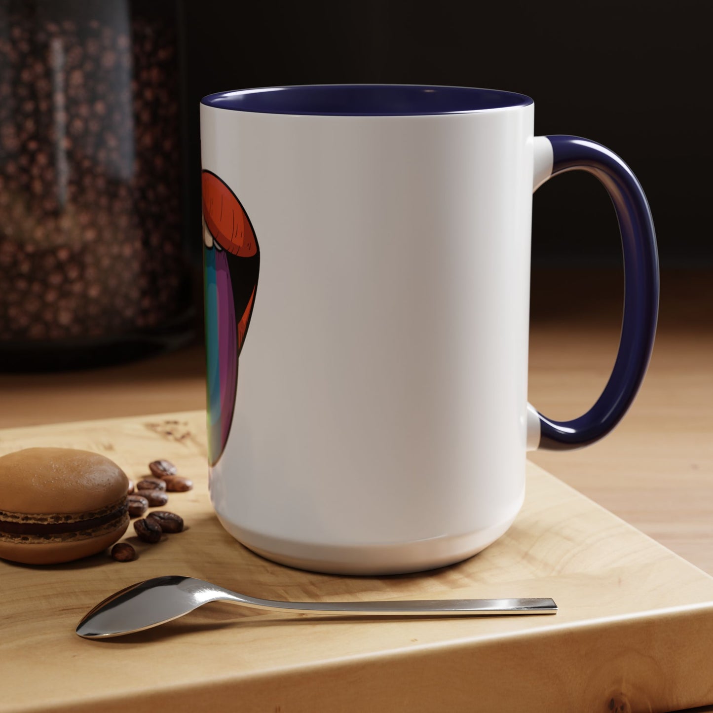 π₯π Pride Tongue Ceramic Mug β Rainbow Tongue Vibes πβ¨
