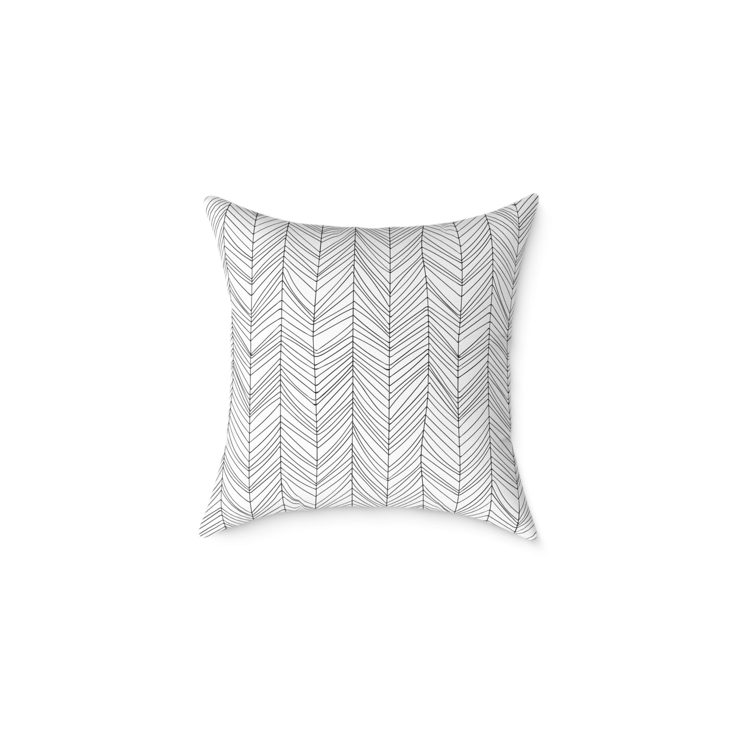 Look Up β Birds in Flight Tree Tops Silhouette Throw Pillow for Dreamers & Forestcore Souls - Canvas Throw Pillow Decor