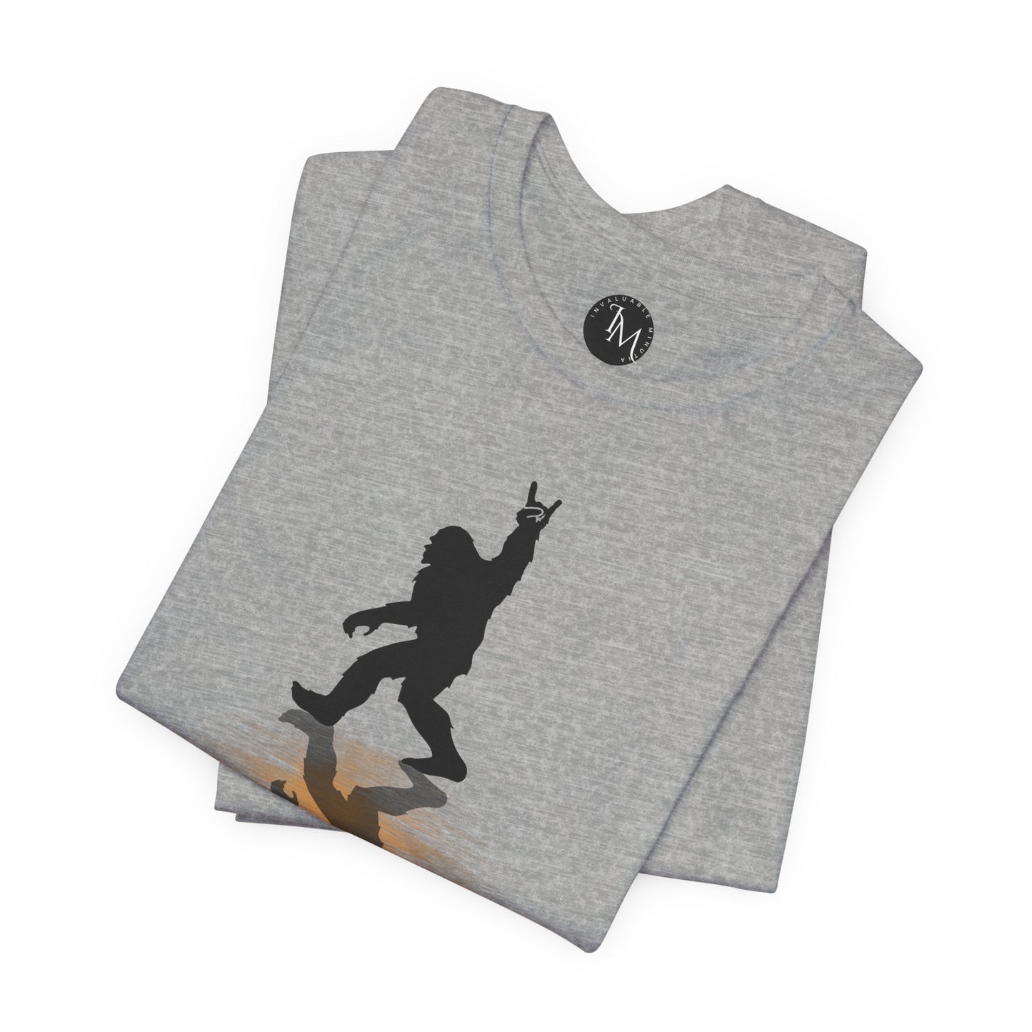Rocking Bigfoot Unisex Bella+Canvas Jersey Tee - Fun Graphic Shirt for Nature & Cryptid Lovers