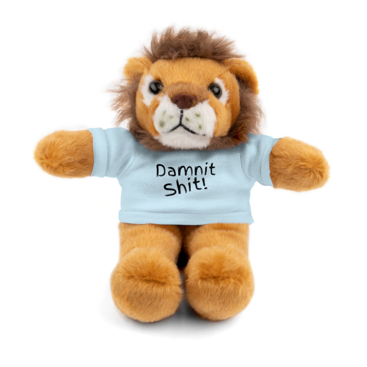 8" Funny Stuffed Animal Gift for Adults, Cute Plush Toy, Humor Bear, Sarcastic Gifts, Quirky Decor, Comfort Toy with Quote
