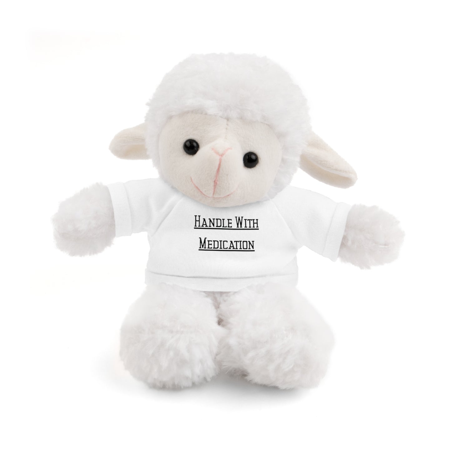 8" Funny Stuffed Animal Gift for Adults, Cute Plush Toy, Humor Bear, Sarcastic Gifts, Quirky Decor, Comfort Toy with Quote