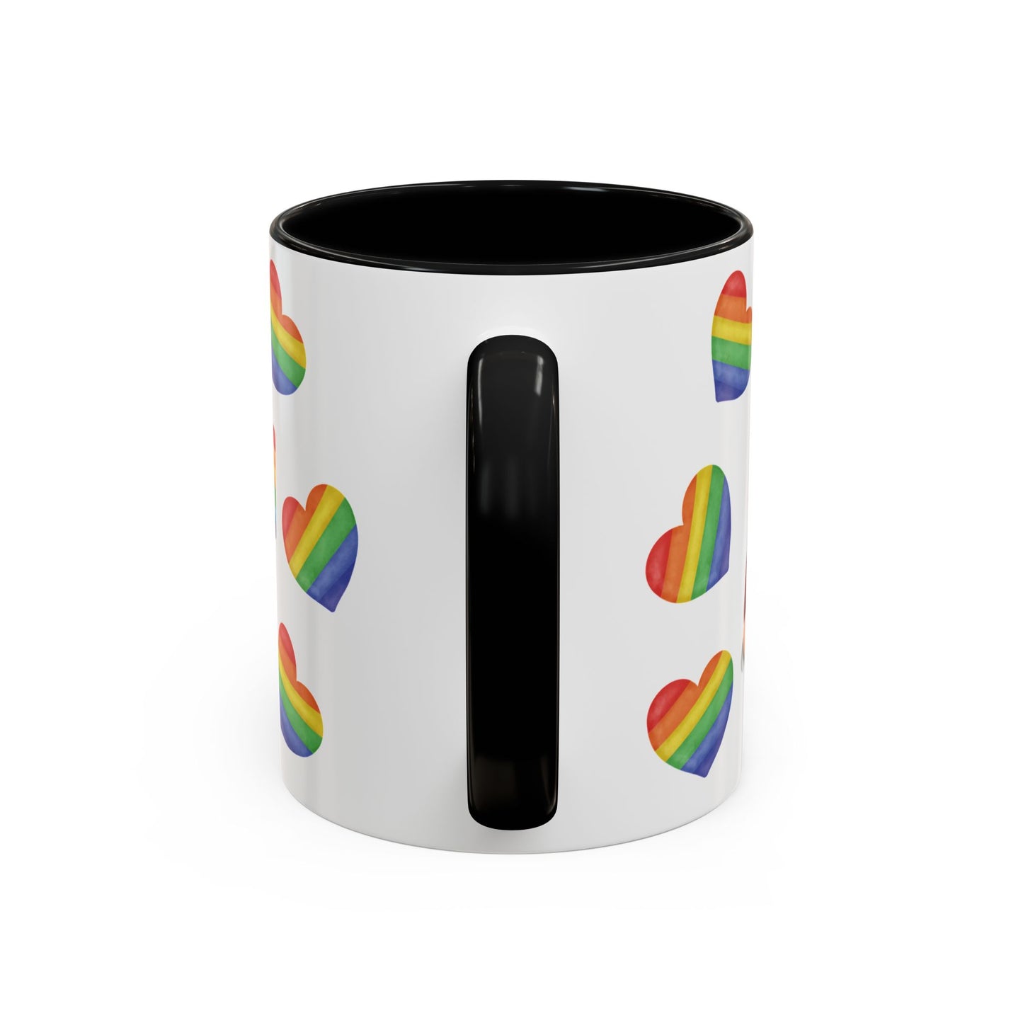 Pride Gnome Accent Mug | Rainbow Love Coffee Cup | 11oz & 15oz
