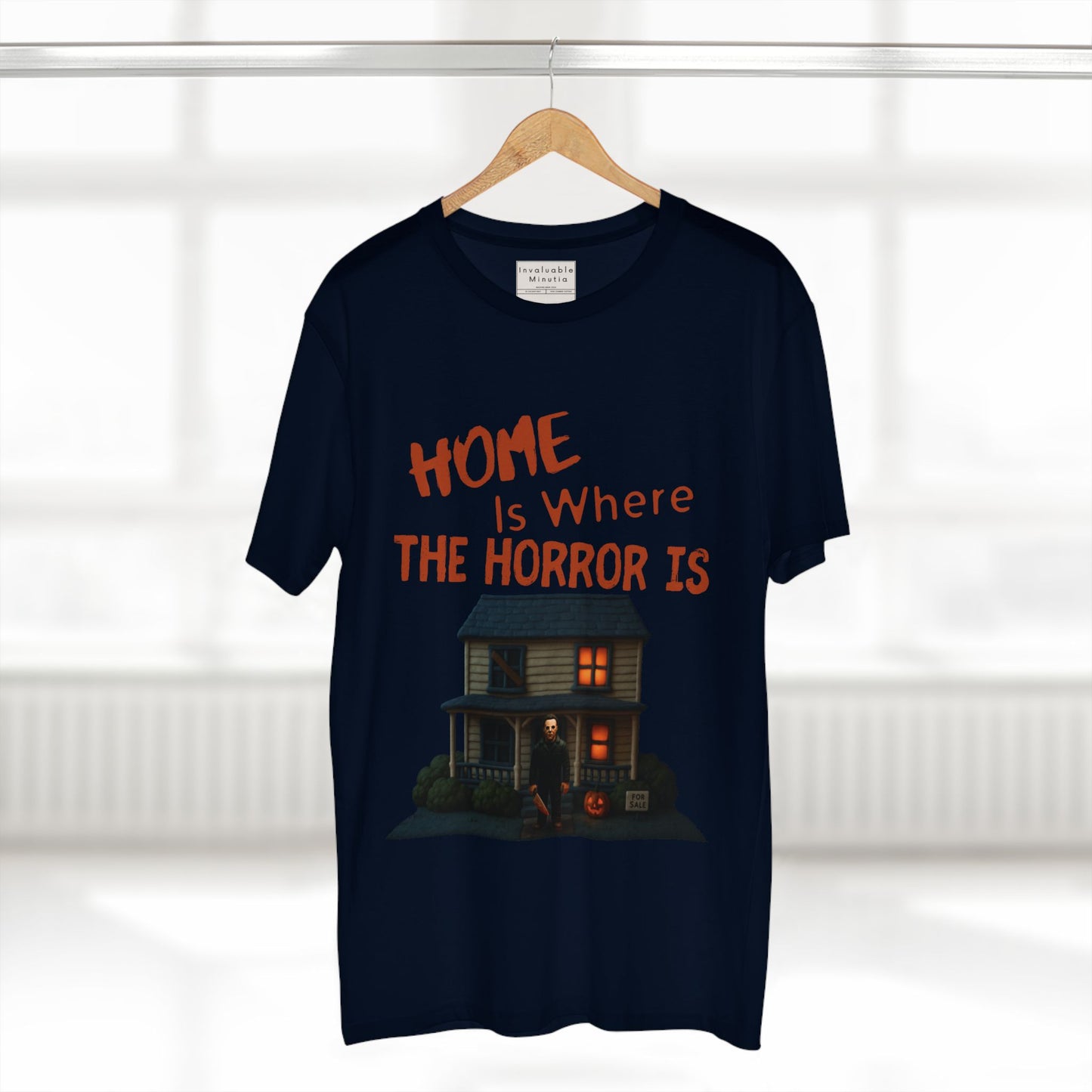 Home Is Where The Horror Is — Slasher House Unisex Tee | AS Colour 5001