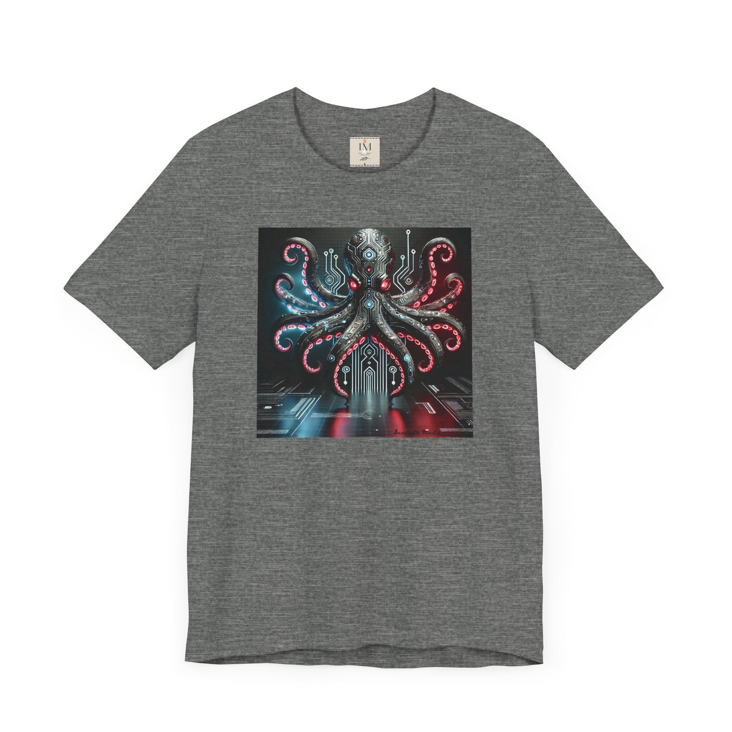 Octopus Sci-Fi Unisex Jersey Short Sleeve Tee - Perfect for Ocean Lovers & Sci-Fi Fans