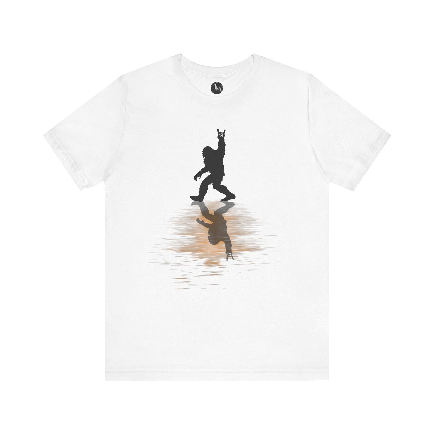 Rocking Bigfoot Unisex Bella+Canvas Jersey Tee - Fun Graphic Shirt for Nature & Cryptid Lovers