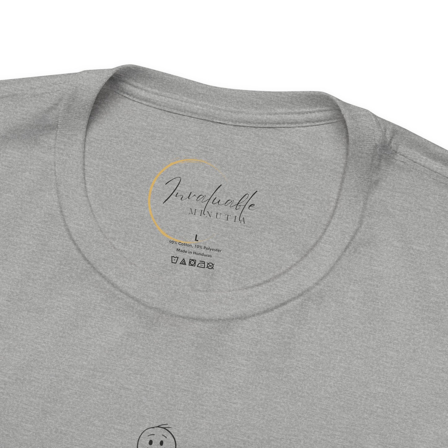 “Everything's Fine...Ish” Stick Figure Tee | Dark Humor Graphic Shirt | Bella+Canvas Unisex