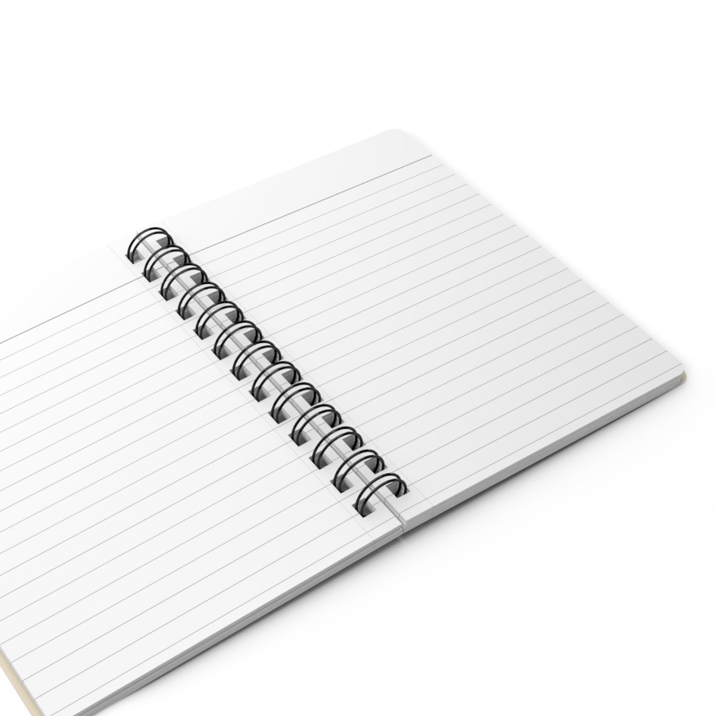 Feral & Fabulous Lined Spiral Notebook – Matte Hardcover Journal with Gloss Finish