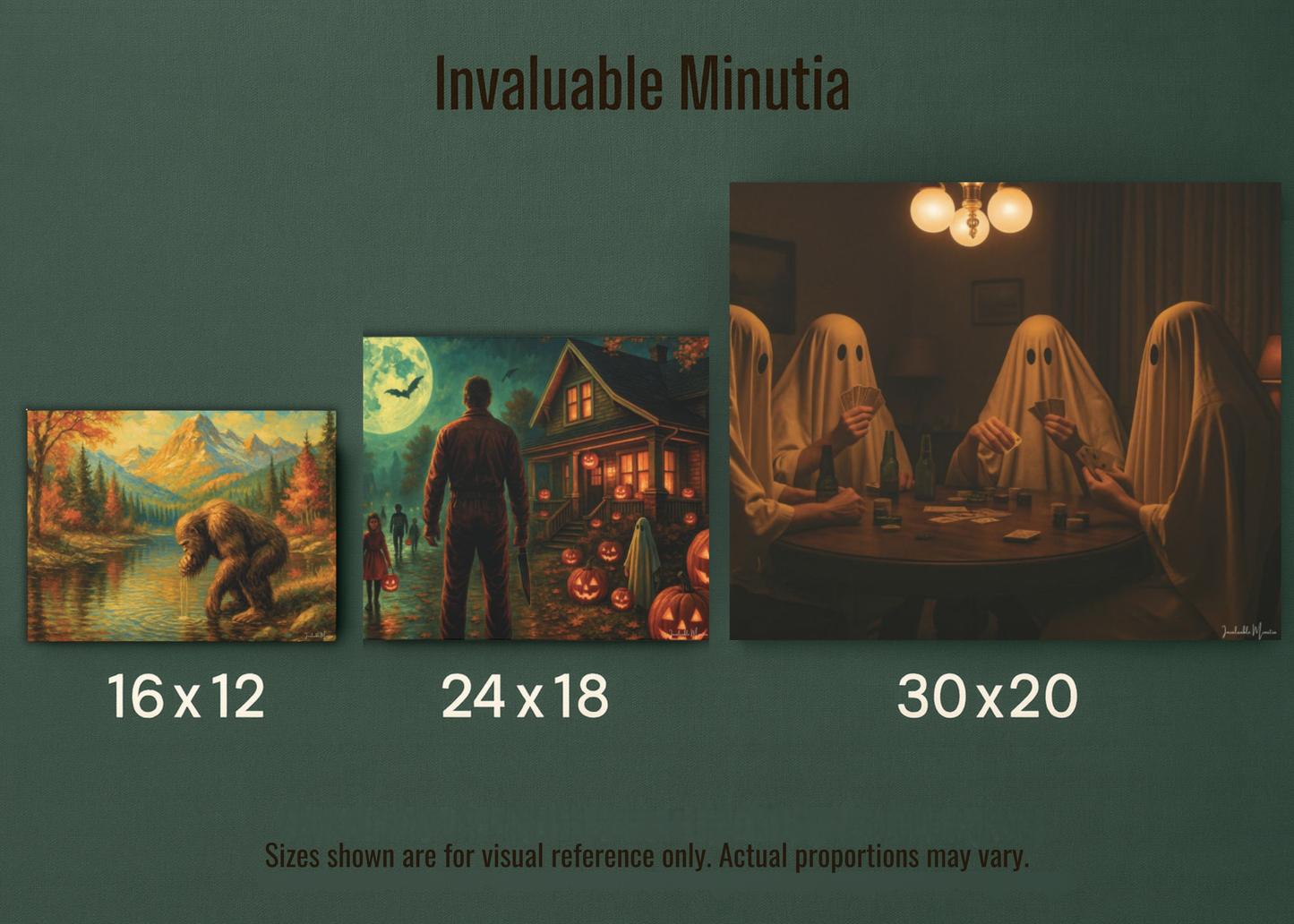 "The Crew" – Matt Canvastavla för Horror Legends