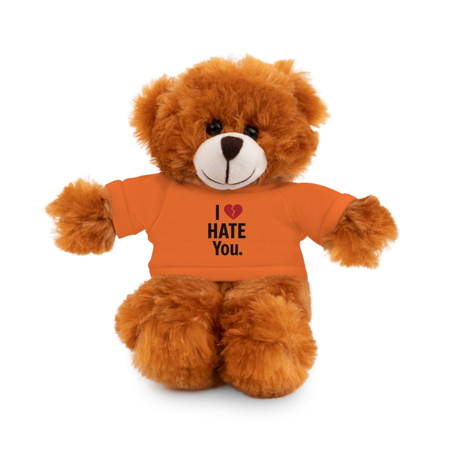 8" Stuffed Animal Gift for Adults, Cute Plush Toy, Humor Bear, Sarcastic Gifts, Quirky Decor, Comfort Toy with Quote