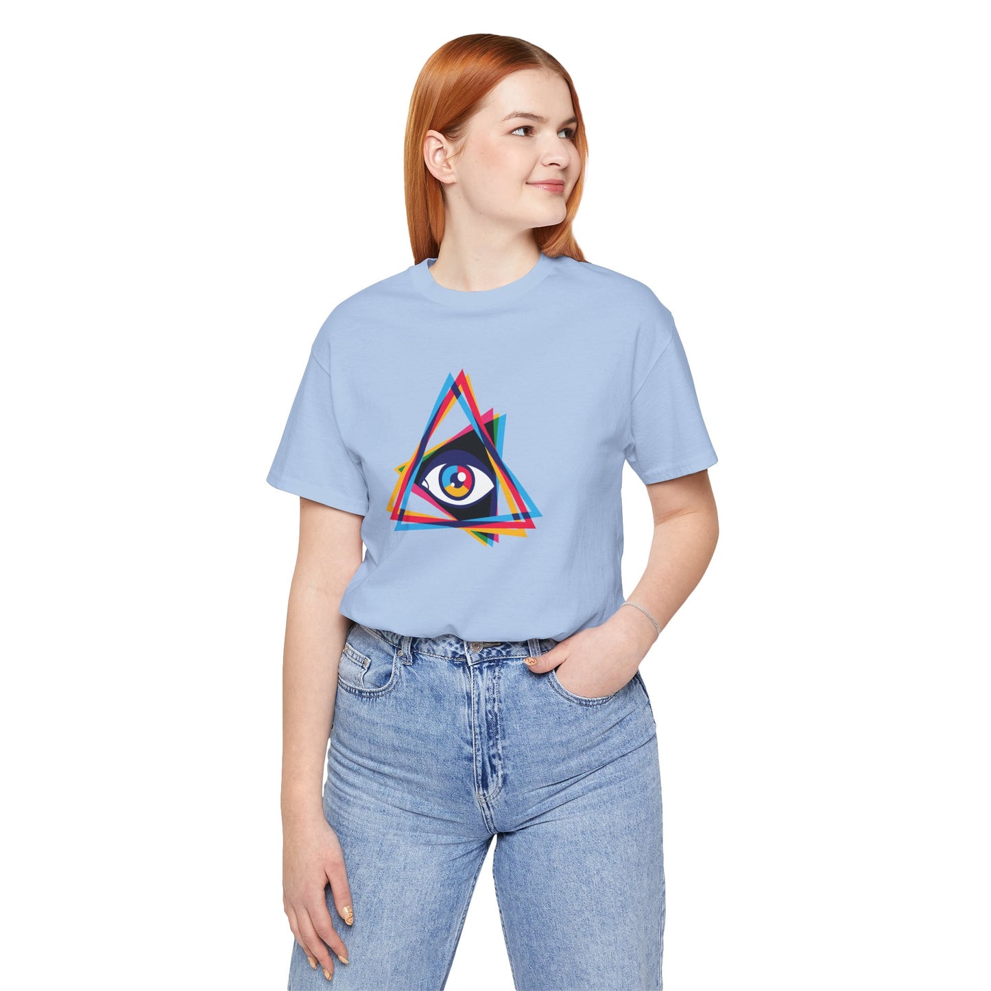π Prism Eye Tee β Eye-Catching Multicolor Design - Unisex T-Shirt