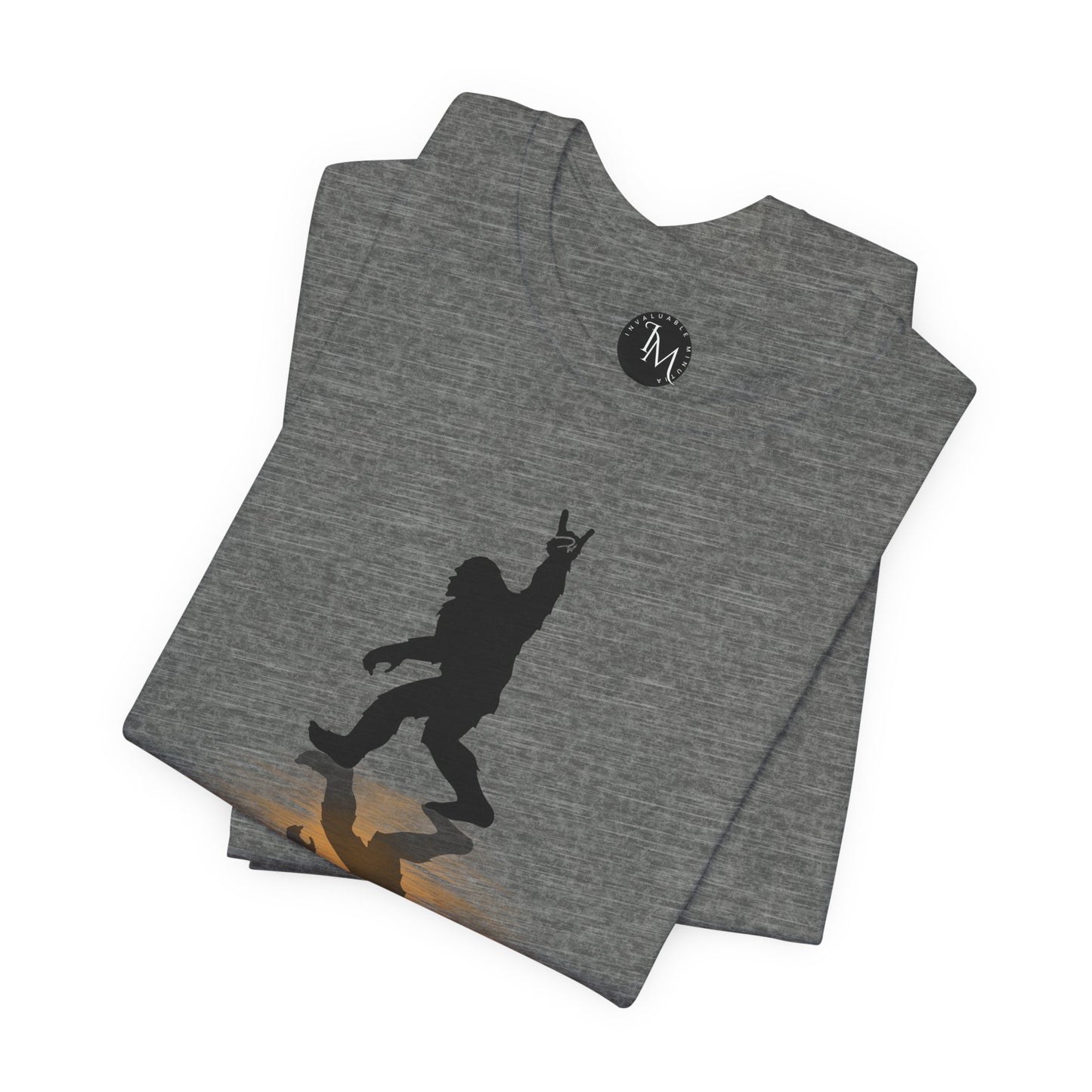 Rocking Bigfoot Unisex Bella+Canvas Jersey Tee - Fun Graphic Shirt for Nature & Cryptid Lovers