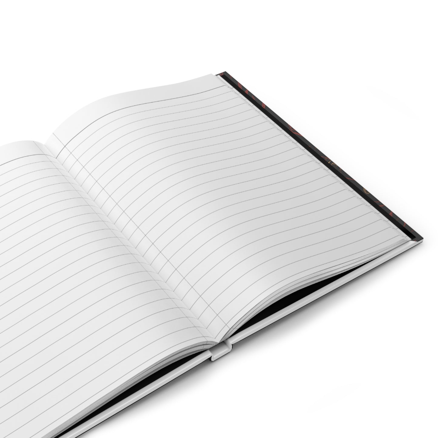 Inbunden anteckningsbok – Skräck, läskiga zombier, spöken och kyrkogårdskonst | Matt anteckningsbok