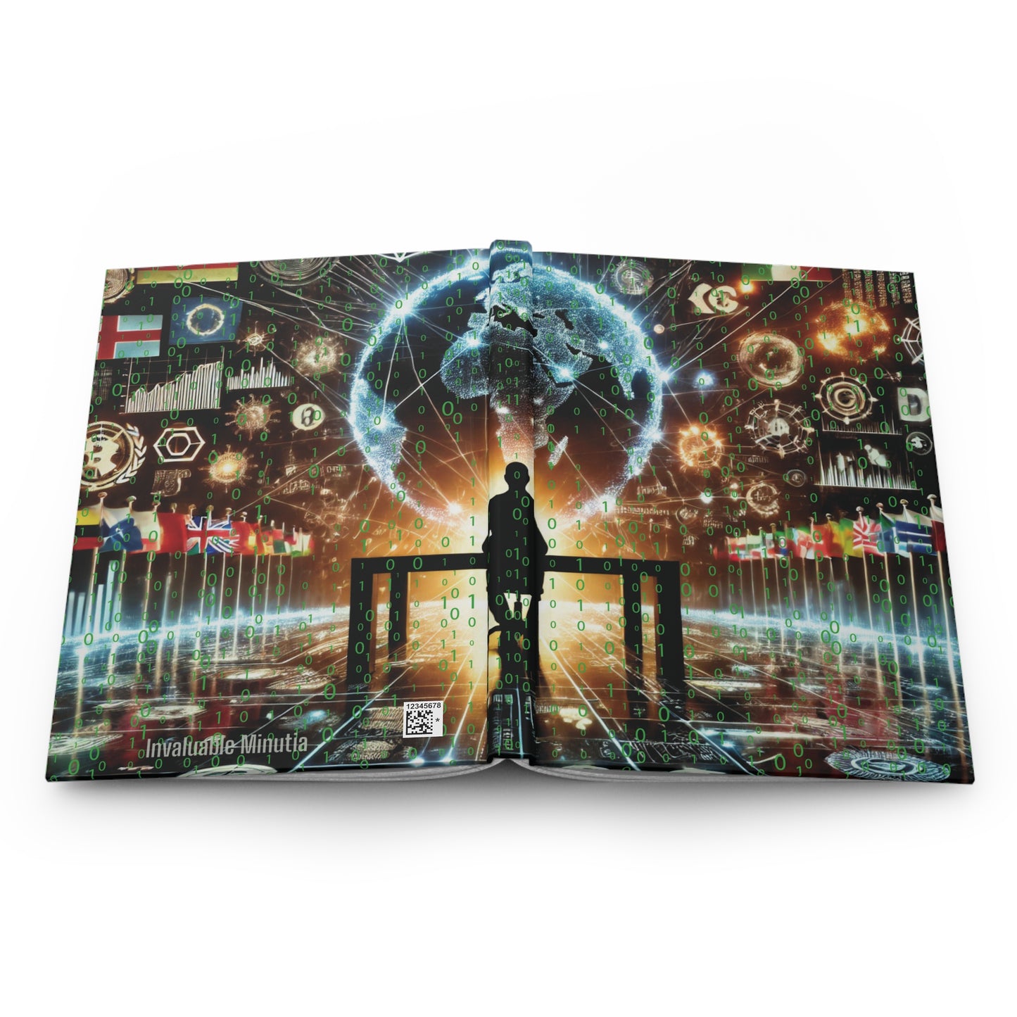 Global Data Nexus — Premium Matte Hardcover Journal (5.75" x 8")