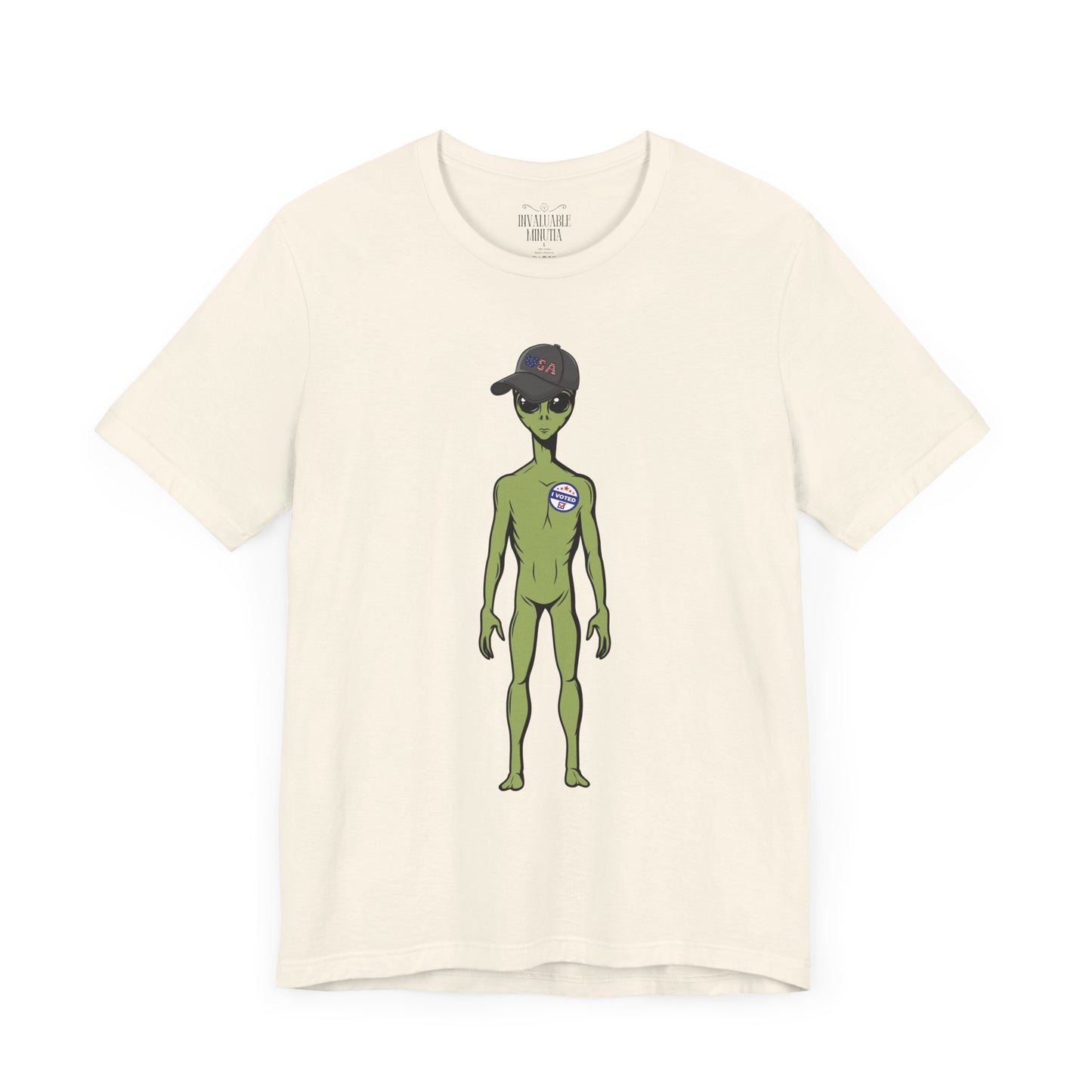 Alien Graphic Tee, Fun T-Shirt for Sci-Fi Lovers, Unisex Casual Wear, Great for Festivals, Gifts for Nerds, Everyday Comfort