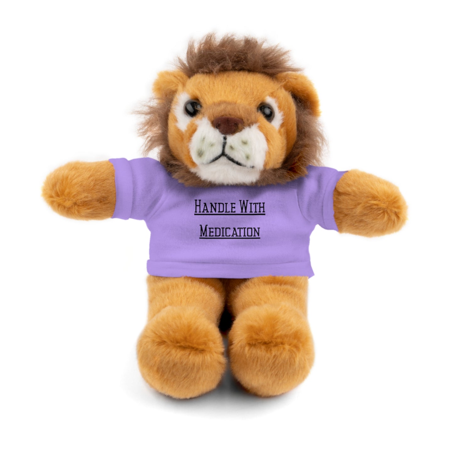 8" Funny Stuffed Animal Gift for Adults, Cute Plush Toy, Humor Bear, Sarcastic Gifts, Quirky Decor, Comfort Toy with Quote