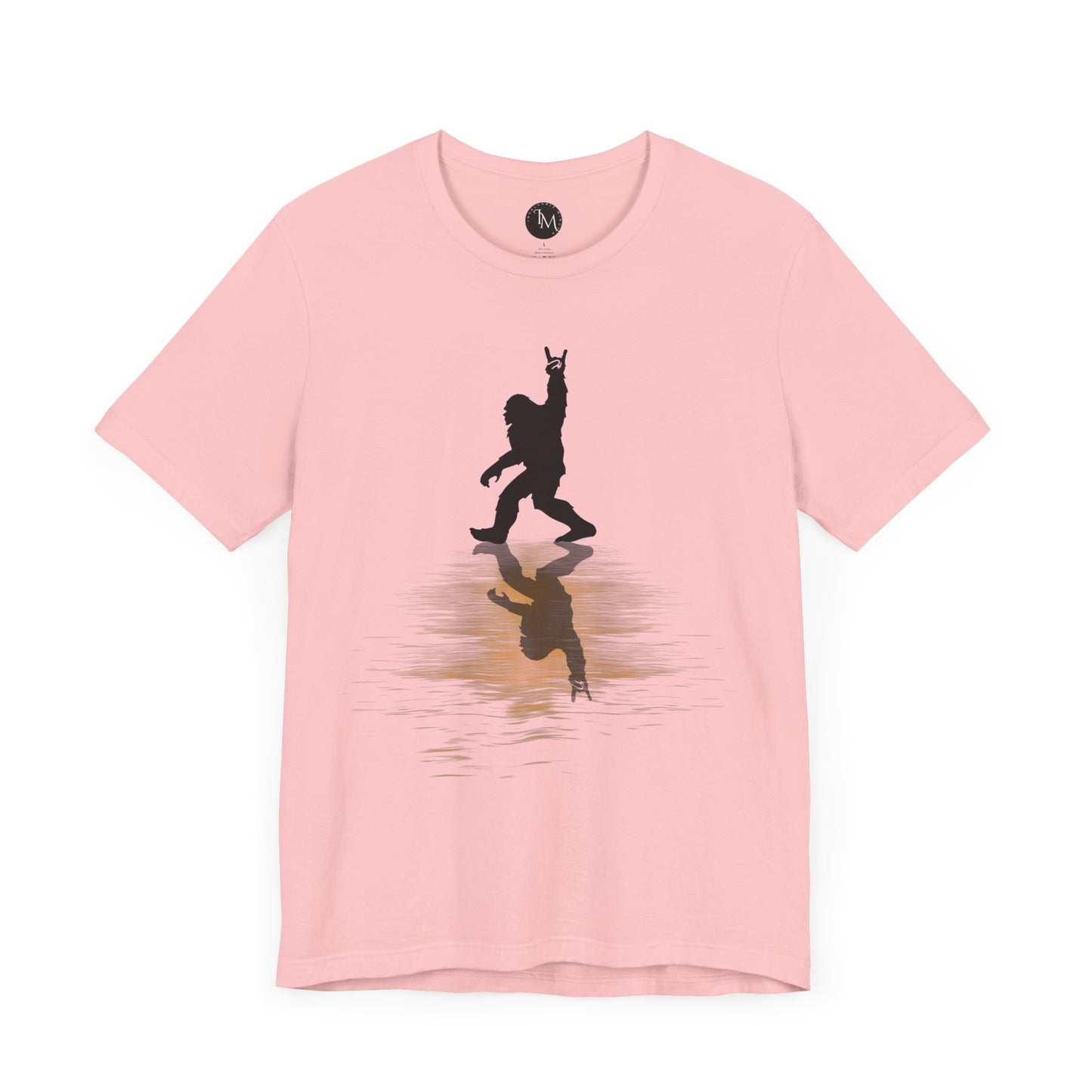 Rocking Bigfoot Unisex Bella+Canvas Jersey Tee - Fun Graphic Shirt for Nature & Cryptid Lovers