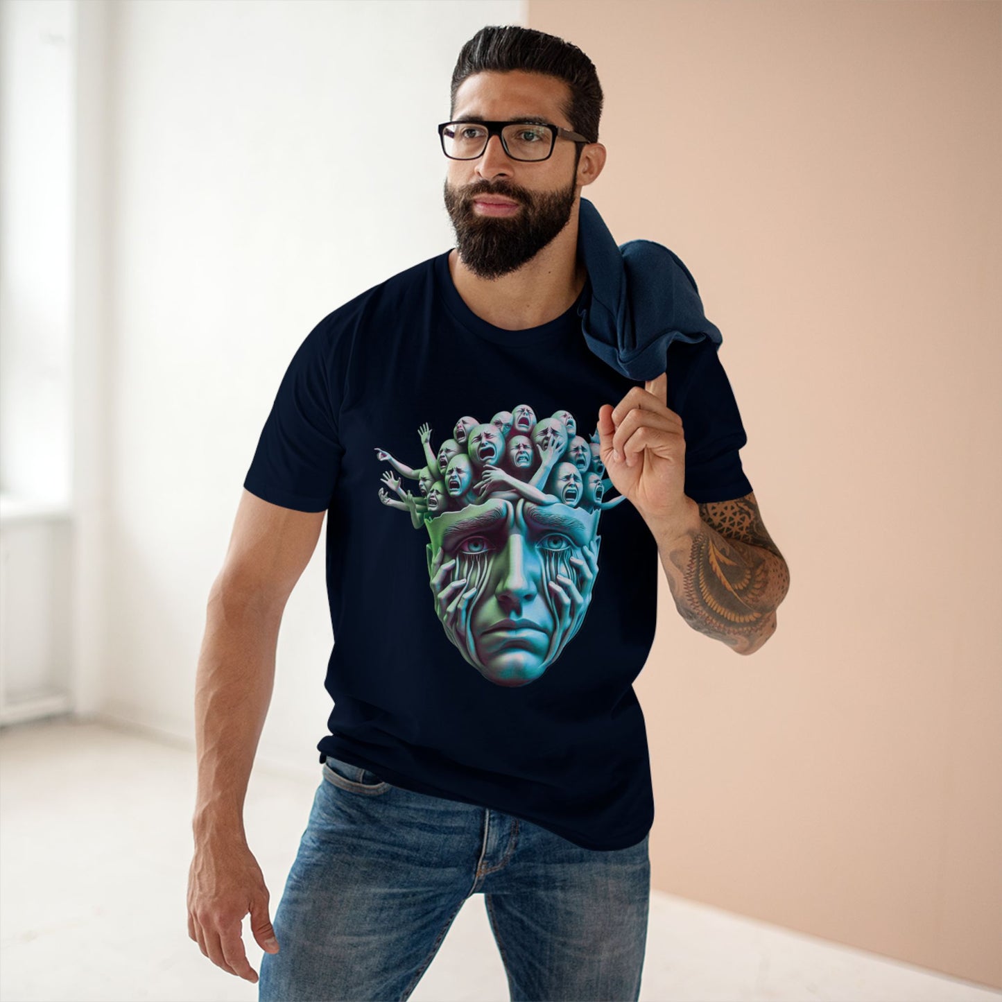 "Known." Mental Health, ADHD, Anxiety, Depression Expression | Premium AS Colour 5001 Tee - Surrealist Boutique Drop