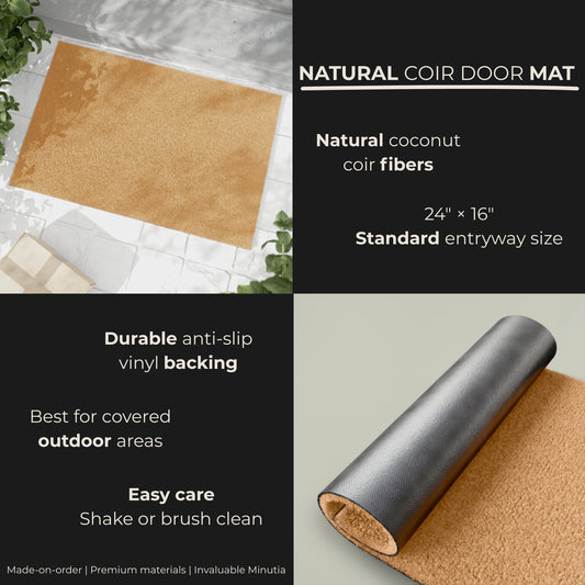 Funny No Soliciting Doormat