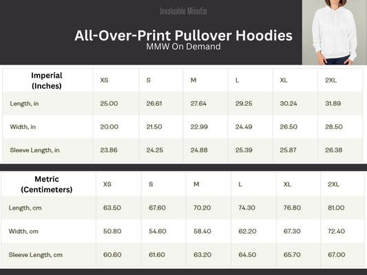 Minimalist Pine Forest AOP Unisex Hoodie