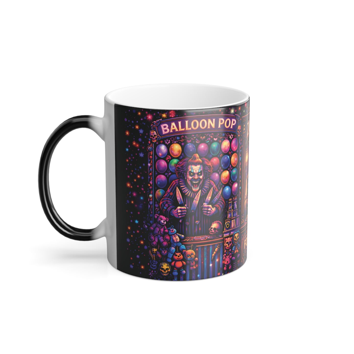 Creepy Carnival Games Color Morphing Mug