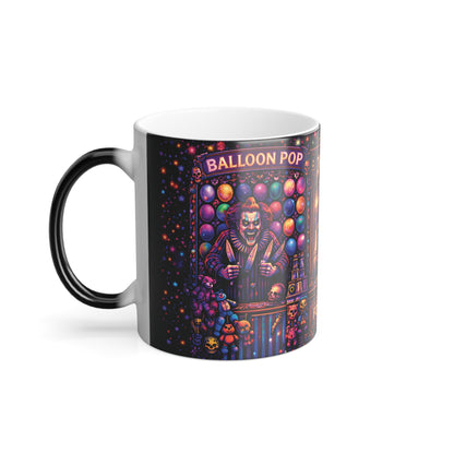 Creepy Carnival Games Color Morphing Mug