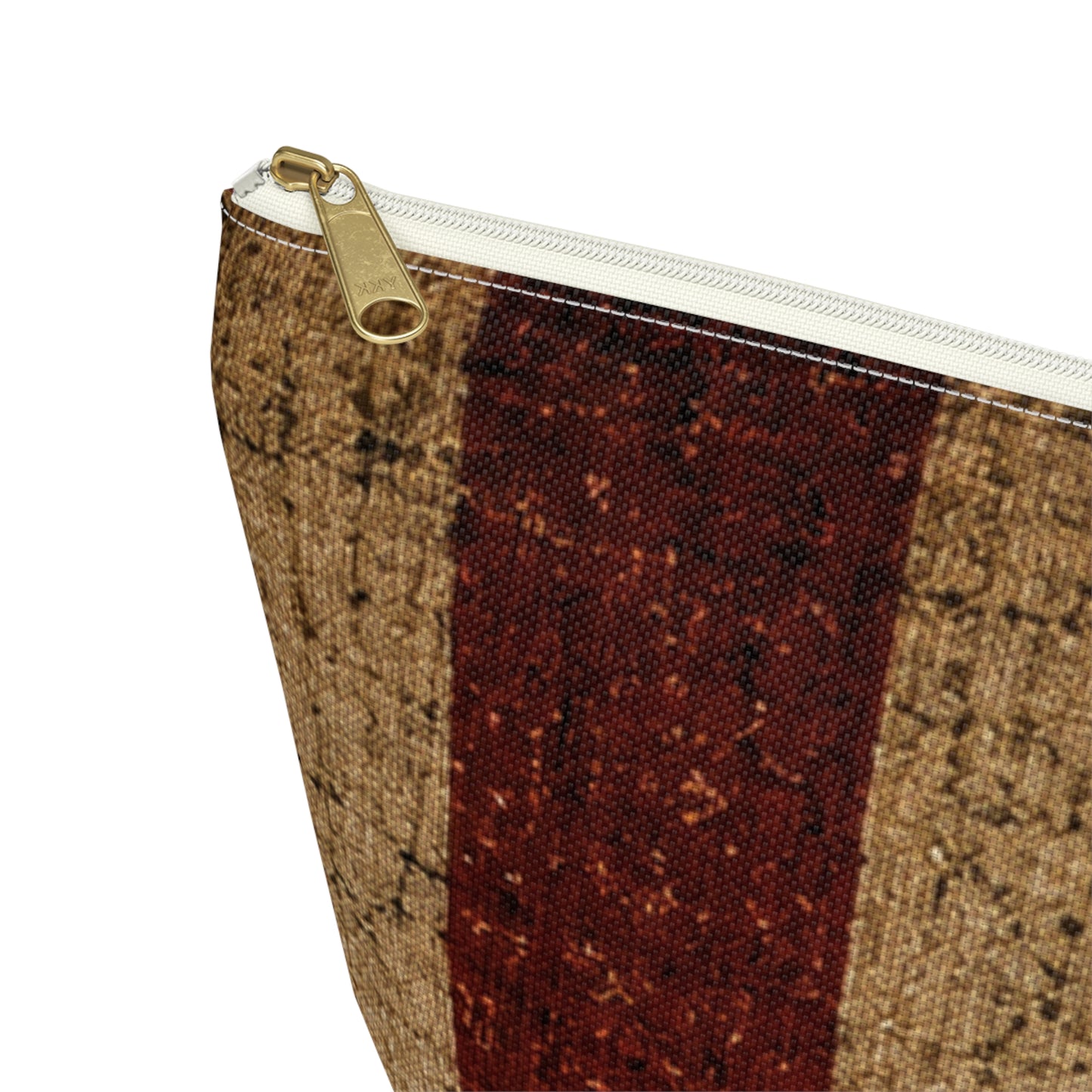 Vintage American Flag Accessory Pouch Pencil Pouch Makeup