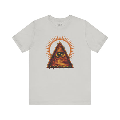 👁️ Mystical Eye Graphic Tee T-Shirt – Unisex Boho Style Streetwear